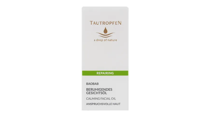 TAUTROPFEN Repairing Beruhigendes Gesichtsöl 15 ml
