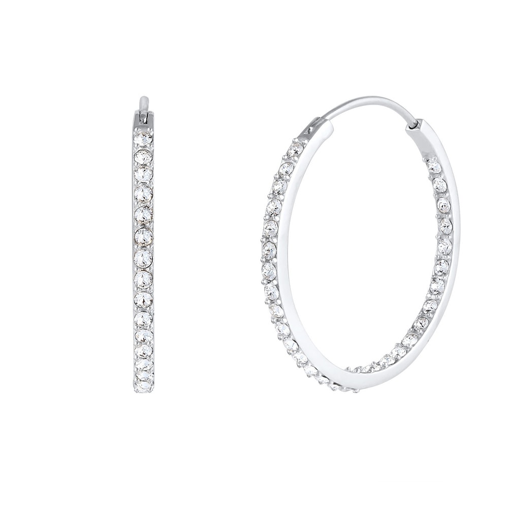 Elli Elli by Julie & Grace Boucles d'Oreilles Creole Boucles d'oreilles Femme - (925/1 Boucles d'oreilles