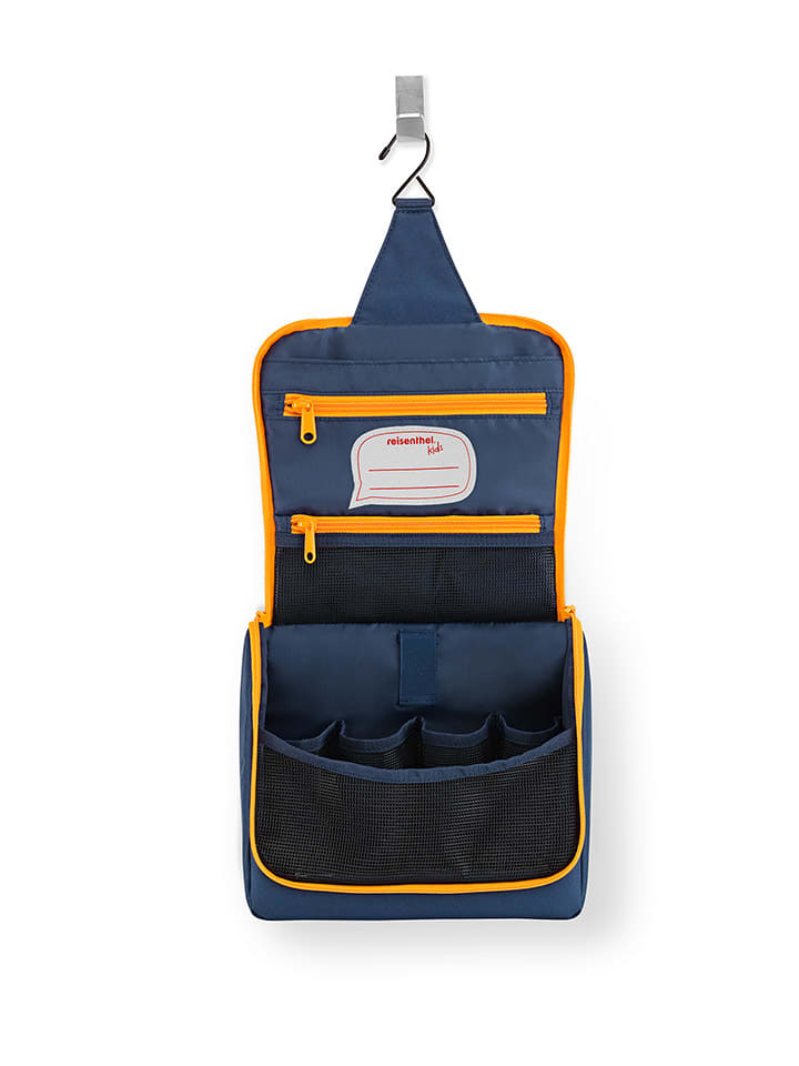 Reisenthel Kulturbeutel in Dunkelblau/ Orange - (B)20 x (H)10 x (T)23 cm günstig kaufen onesize