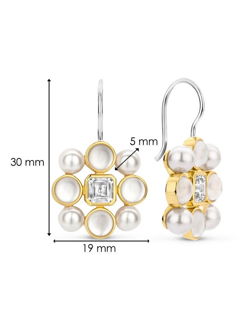 TI SENTO - Milano Gold-plated Earrings 7964YP