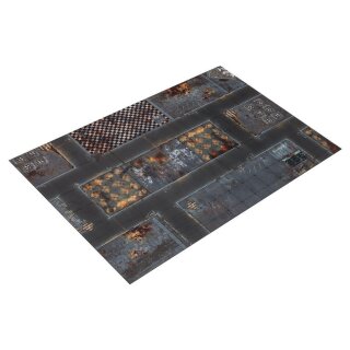 6'x4' Double Sided G-Mat: Quarantine Zone and Fallout Zone