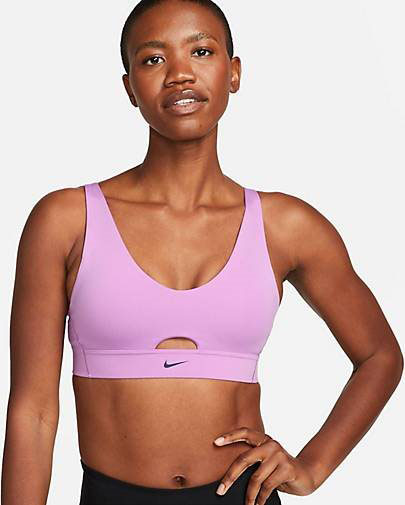 Nike Performance Damen Sport-BH INDY PLUNGE CUTOUT