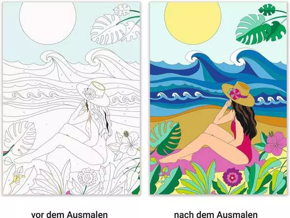 Malen nach Zahlen: Mindful Moments