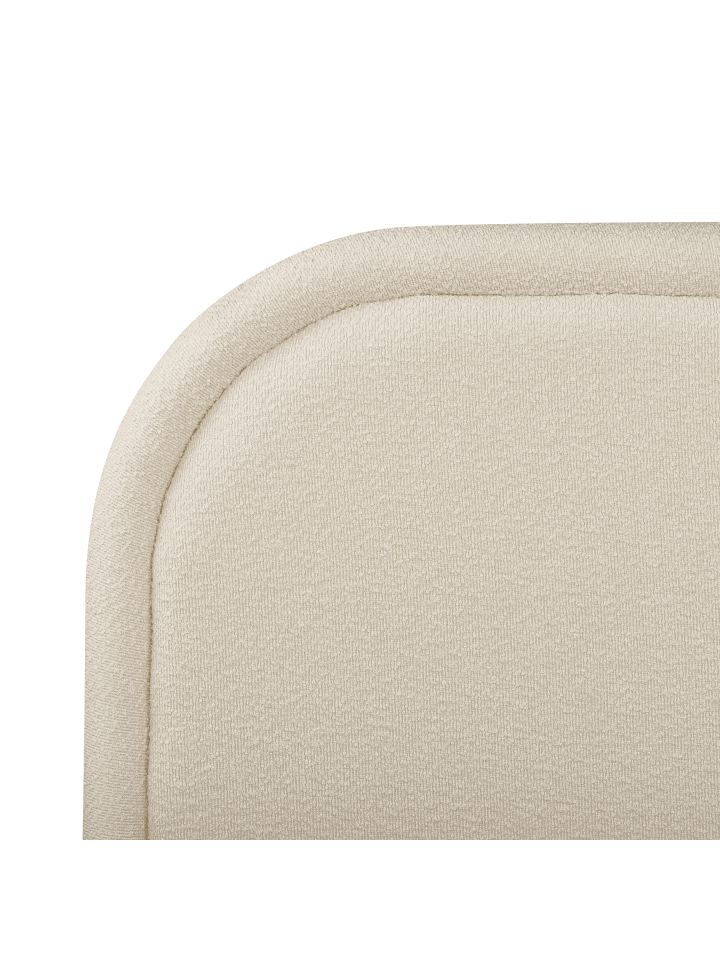 Beliani Doppelbett QUILLIEN in Beige - (W) 171 x (H) 91 x (L) 217 cm günstig kaufen onesize