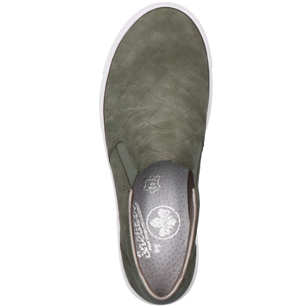 Rieker L9851 Slipper gruen