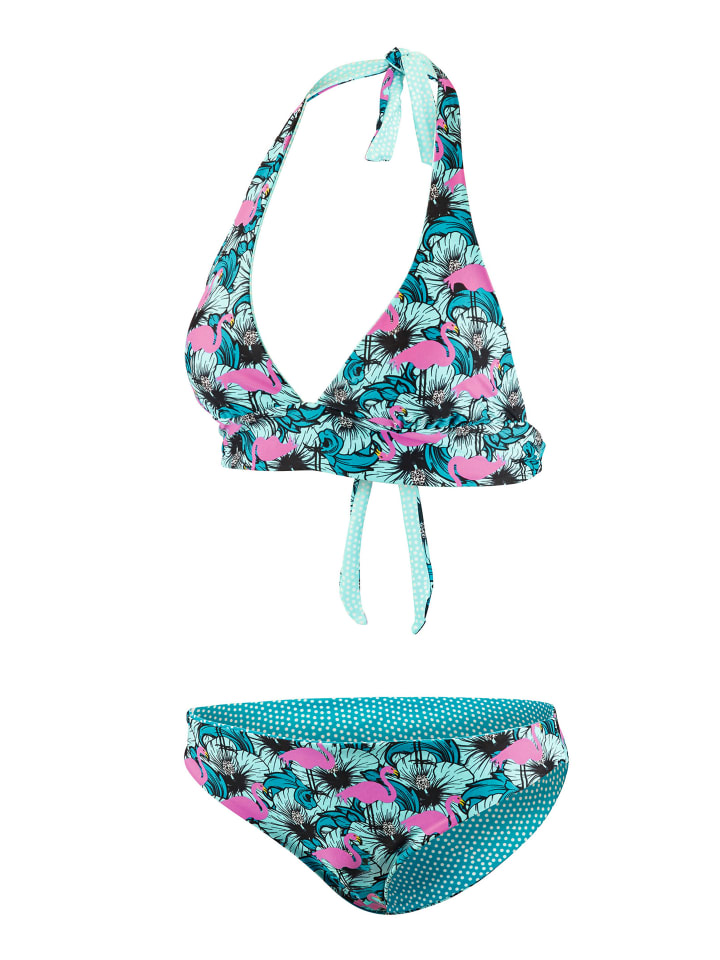 BECO the world of aquasports Bikini Flamingo Eden in türkis-pink günstig kaufen