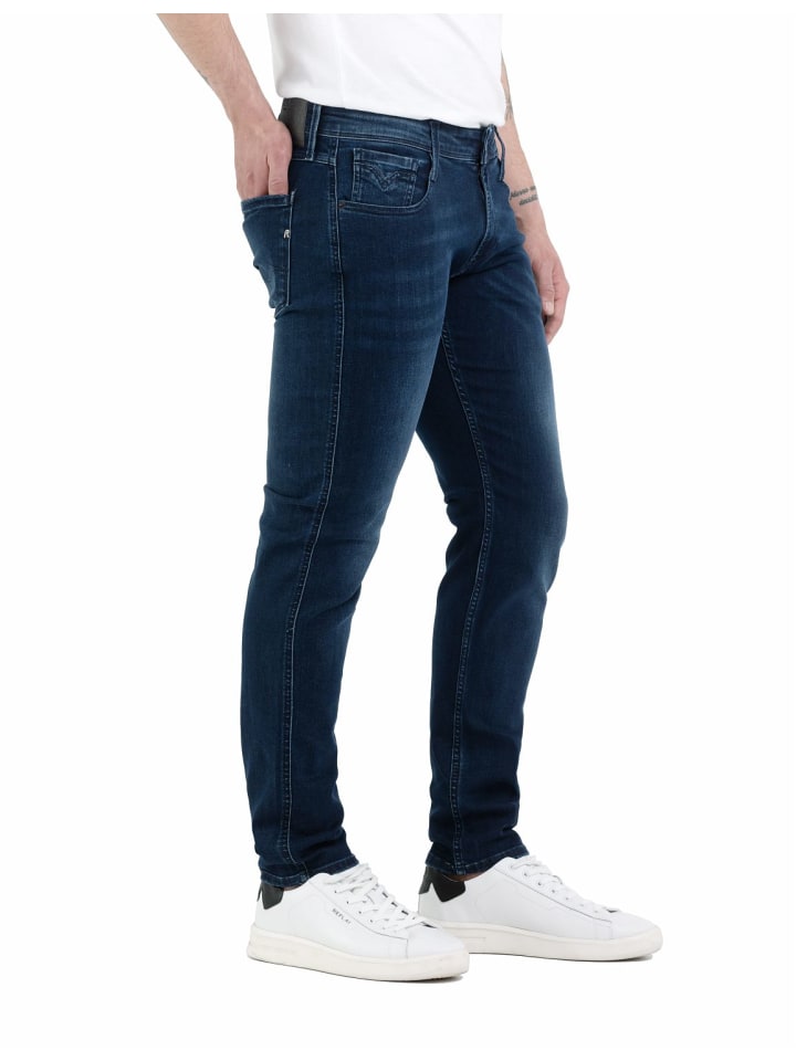 Replay Jeans Anbass slim in Blau günstig kaufen
