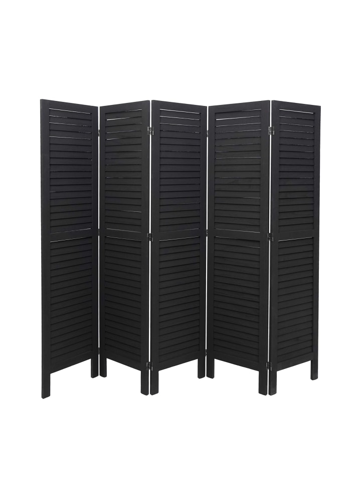 MCW Paravent G30 im Shabby-Look, Anthrazit günstig kaufen onesize