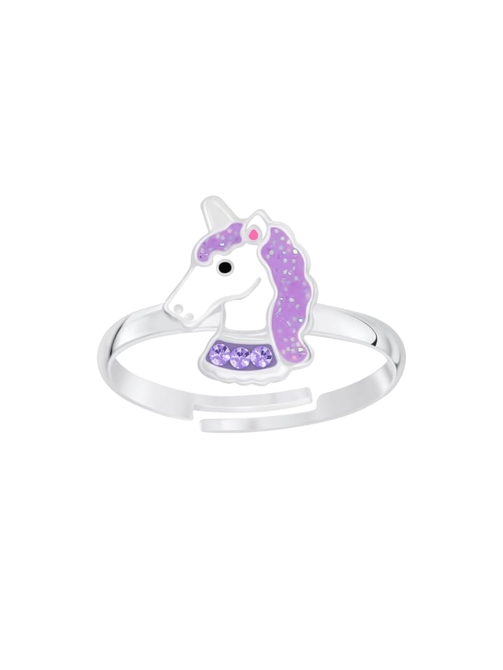 Alexander York Kette mit Anhänger, Ring EINHORN in 925 Sterling Silber, 2-tlg. günstig kaufen onesize