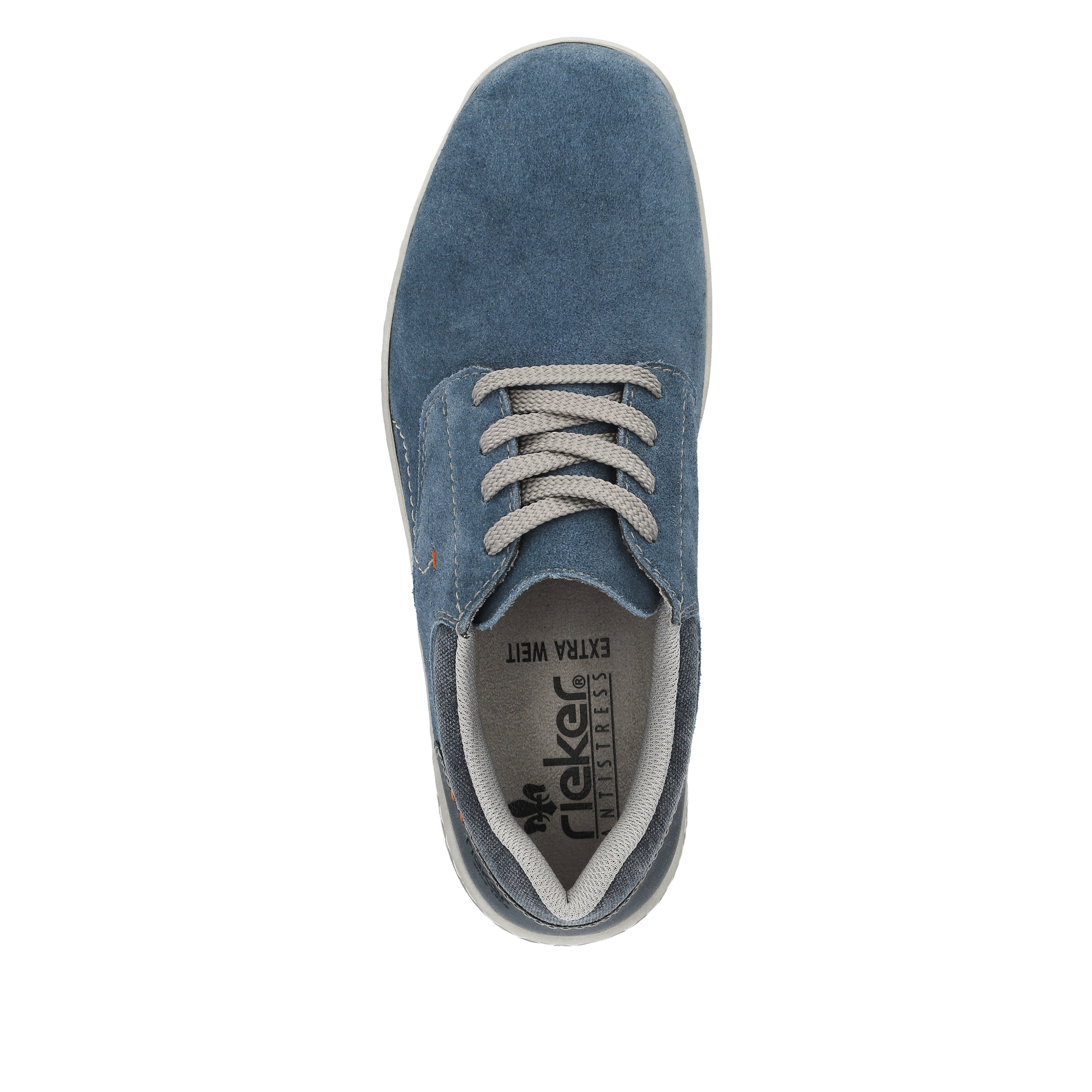 Rieker Herren Schnürschuhe himmelblau