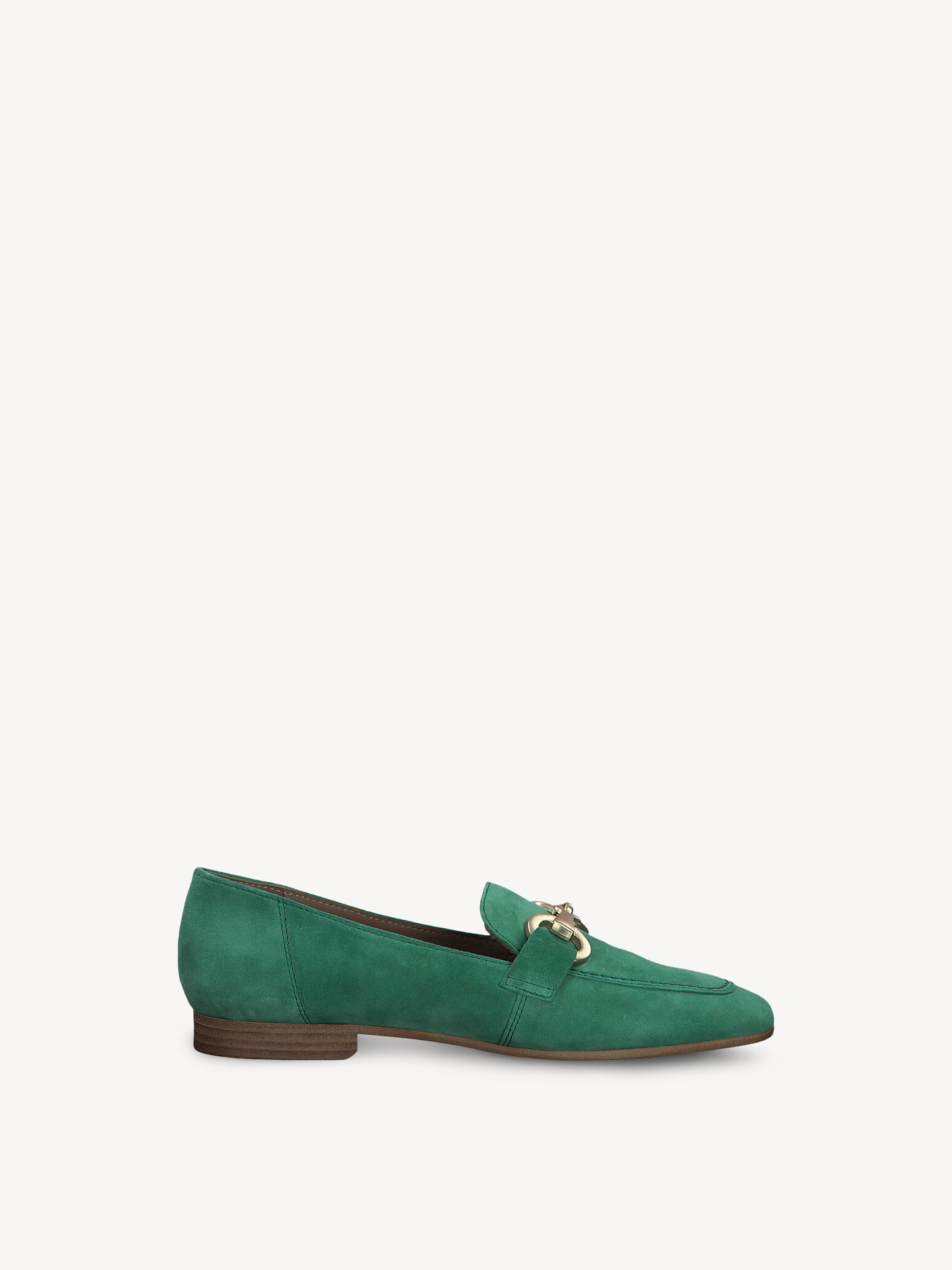 Slipper en cuir - vert