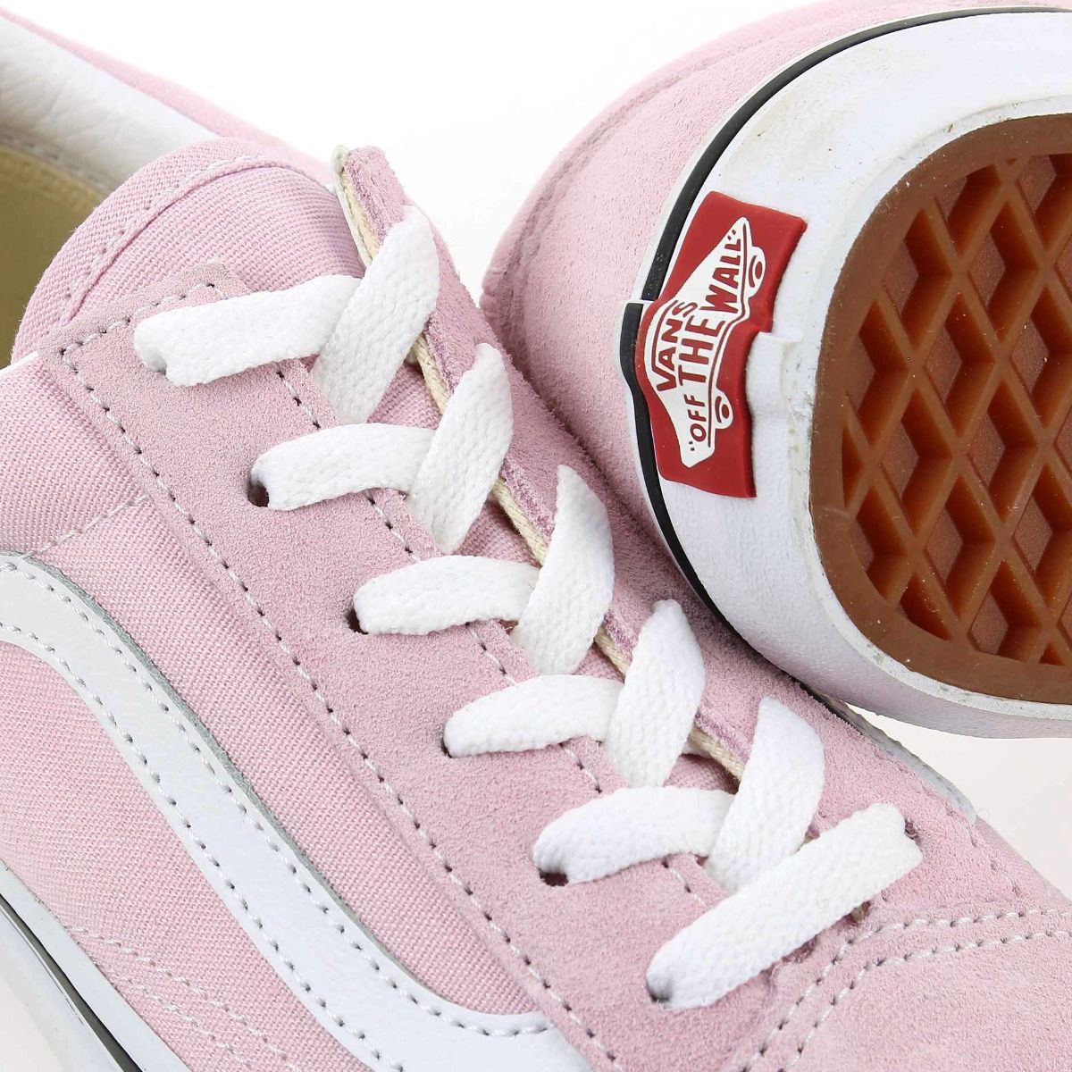 Vans  OLD SKOOL KID - Rose Blanc