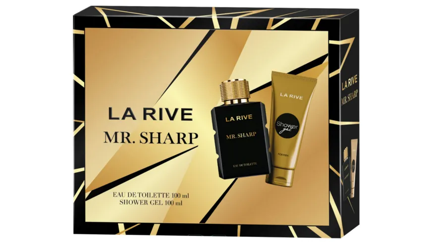 LA RIVE Mr. Sharp Eau de Toilette und Duschgel Geschenkpackung