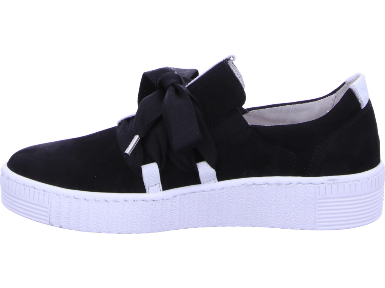 GABOR Freizeit Schnürer schwarz Gabor Fashion Sneaker low 23.333.17 Schw