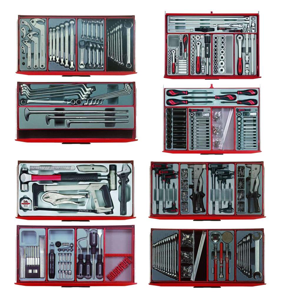 Teng Tools 1001 Piece Mega Master Hybrid Hand Tool Set-TCMM1001N