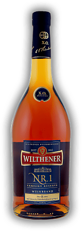Wilthener Nr. 1 Weinbrand XO Wilthener Nr. 1 Weinbrand XO  Alter 8 J. - 0,7	 Liter - Vol 38%