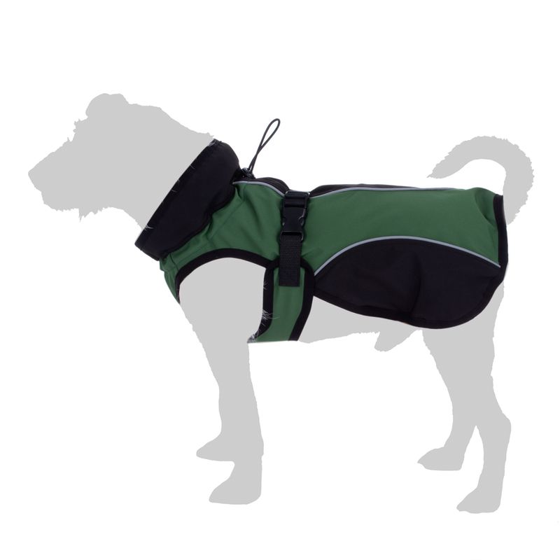 Softshell-Hundemantel - grün zu TOP-Preisen