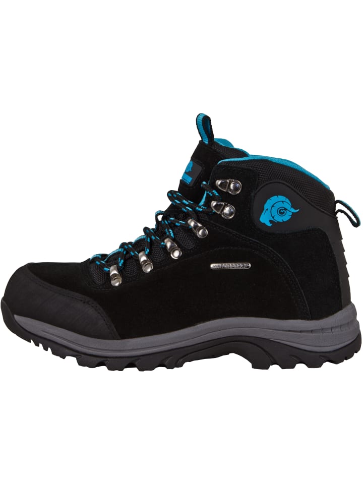 GUGGEN MOUNTAIN Wanderschuhe Uni in Blau-Schwarz günstig kaufen