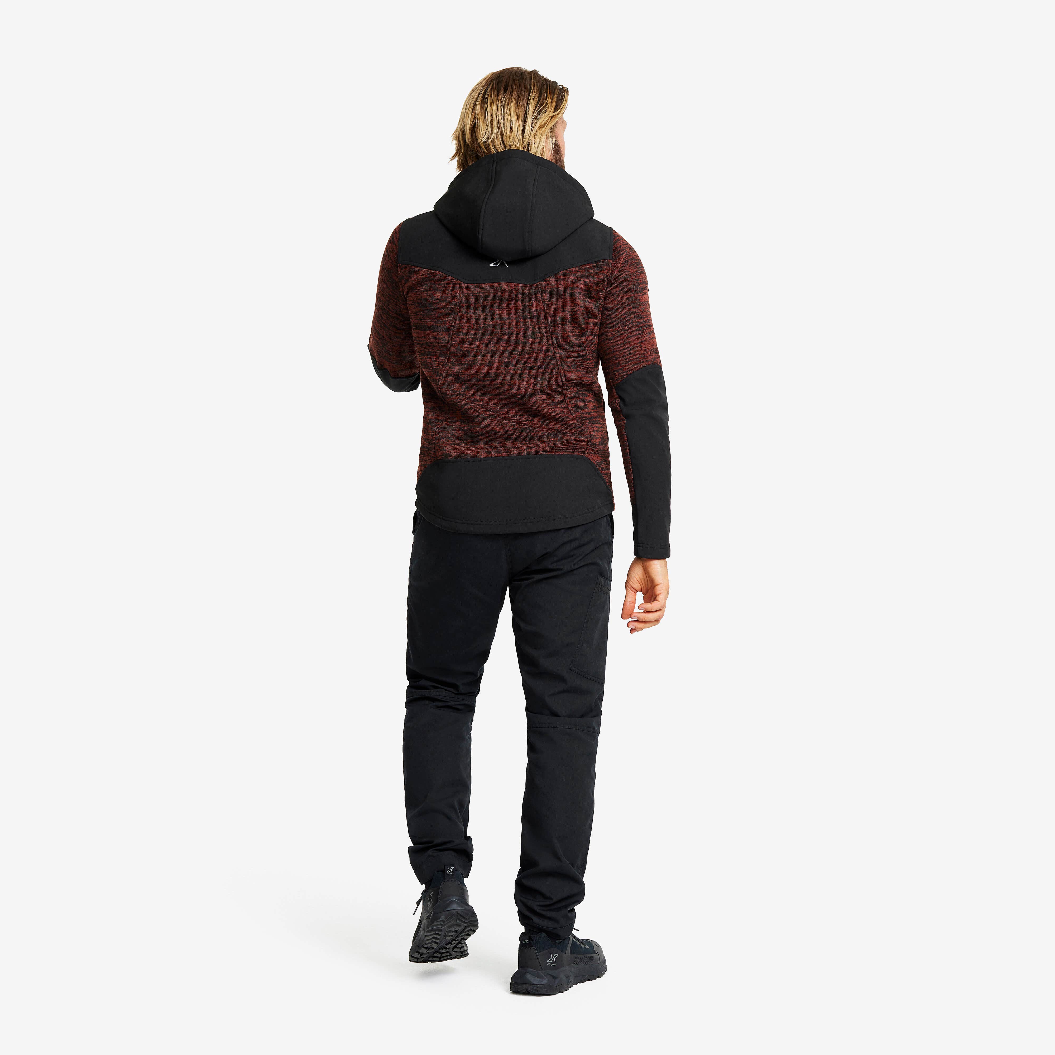 Wander Pro Wool Hoodie Homme Smoked Paprika