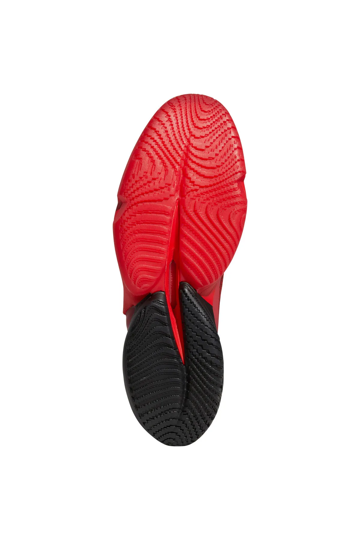 adidas  Basketballschuhe - Rot - Flacher Absatz