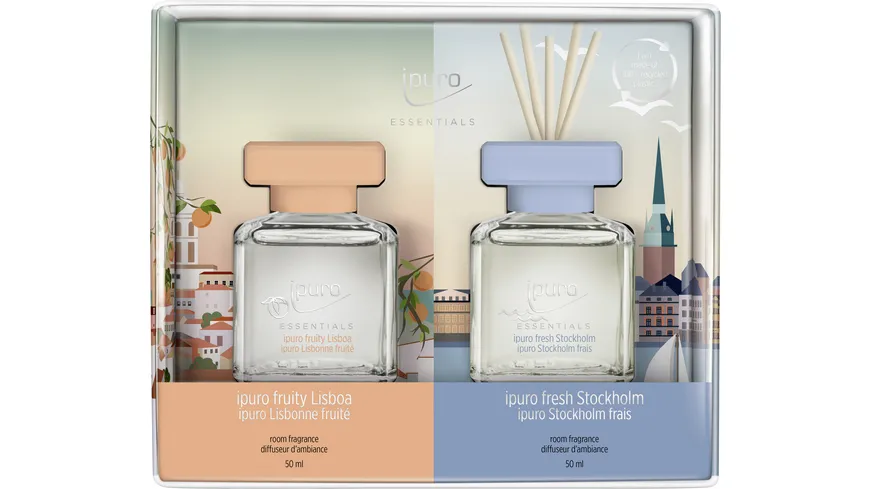 ipuro ESSENTIALS Stockholm&Lisboa 2x50ml 100 ml