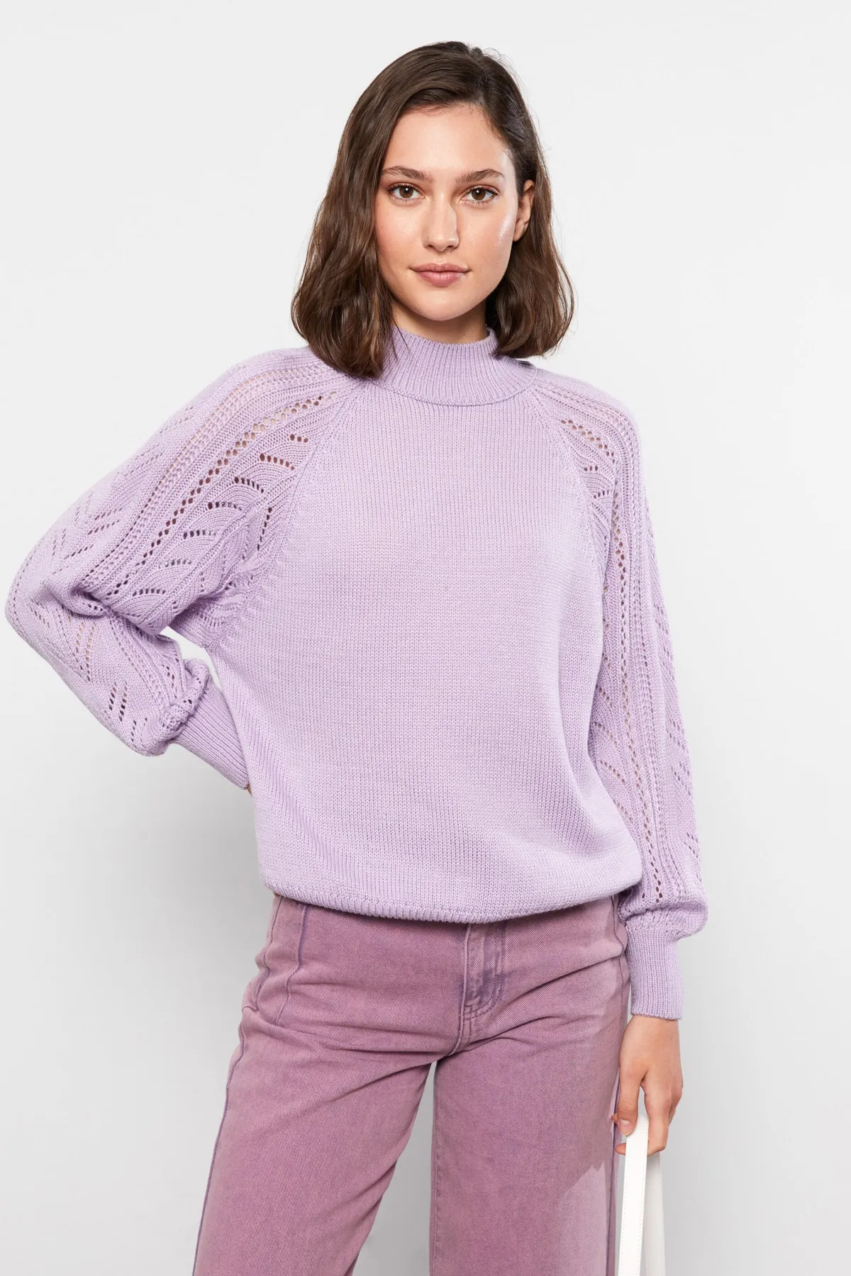 LC Waikiki  Pullover - Lila - Regular Fit