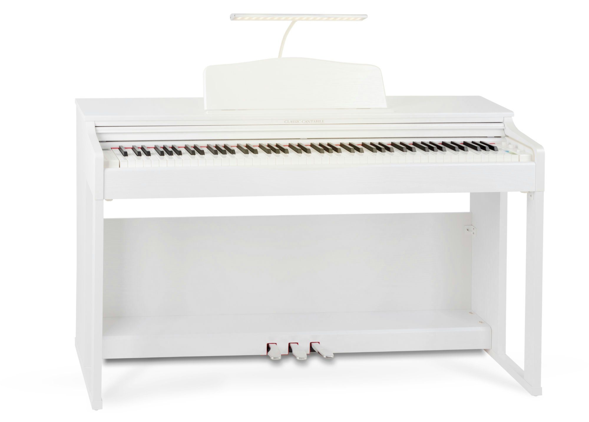 Classic Cantabile Digitalpiano 12220 Dimmbare Pianoleuchte, Pianolampe mit 36 helle LEDs, stufenlos dimmbar