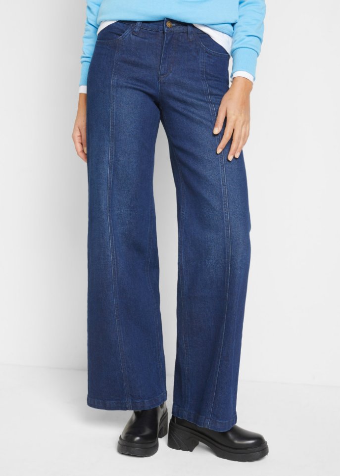 Stretch-Jeans, Wide