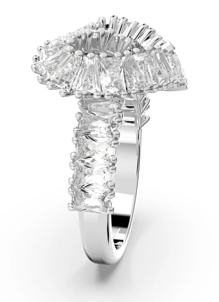 Inel împletit Swarovski VITTORE Heart HRT