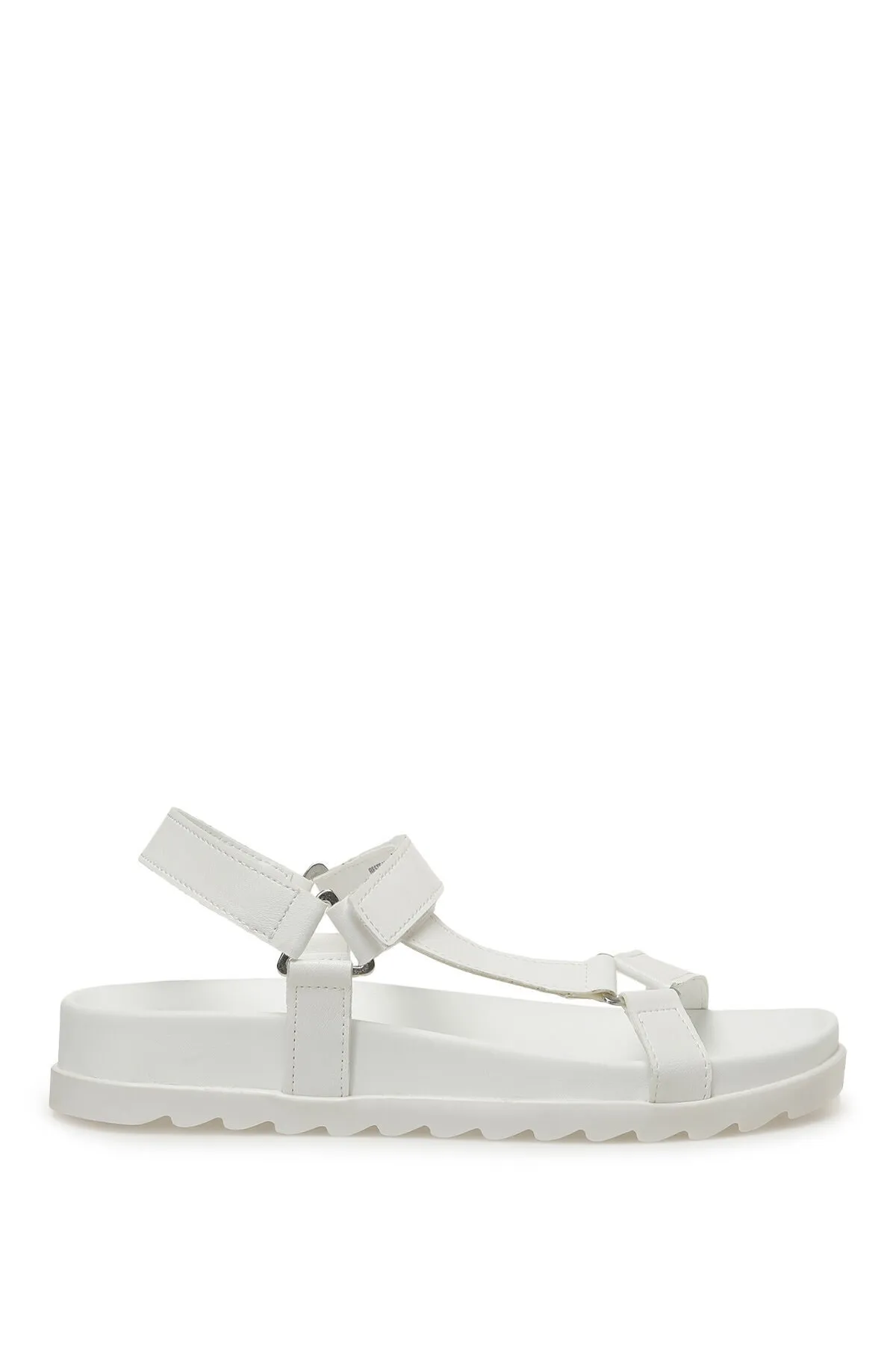 Nine West  RESTE 3FX Weiße Damen-Sandalen mit dicker Sohle