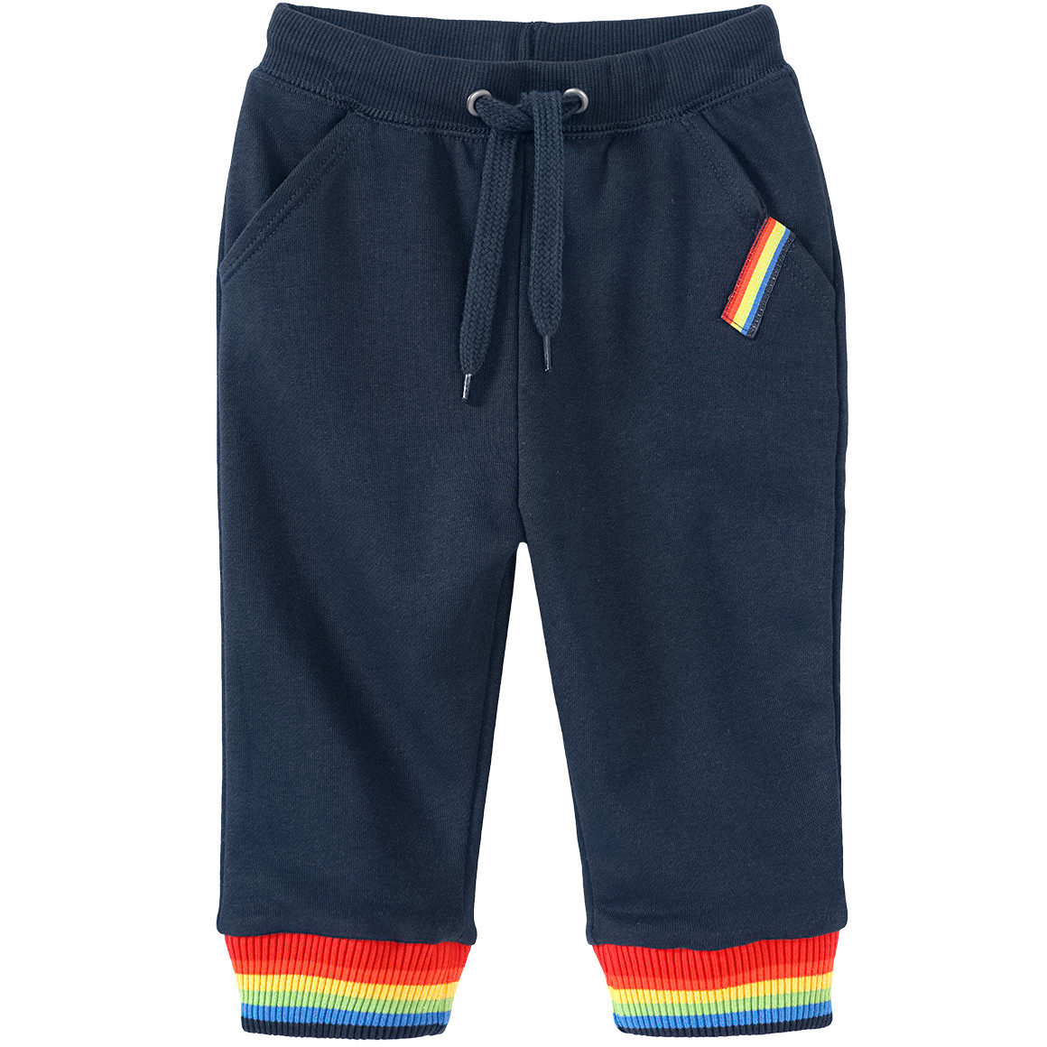 Baby Jogginghose mit bunten Akzenten