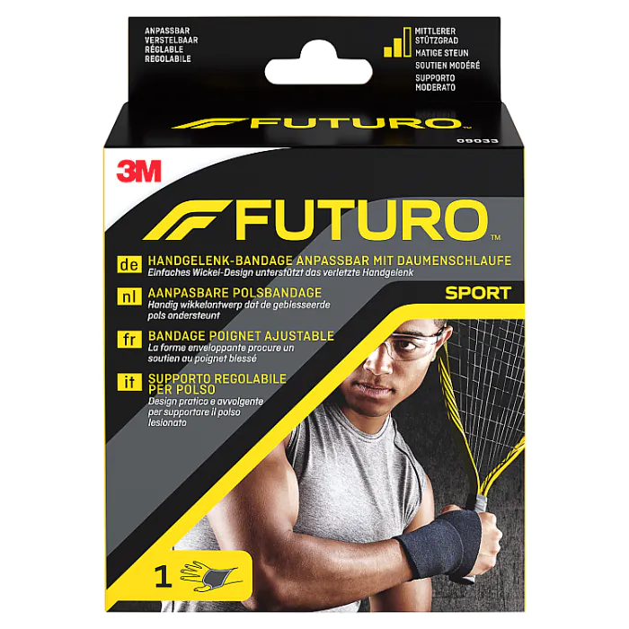 „Futuro“ – pagrindinis sportinis riešo ir nykščio įtvaras