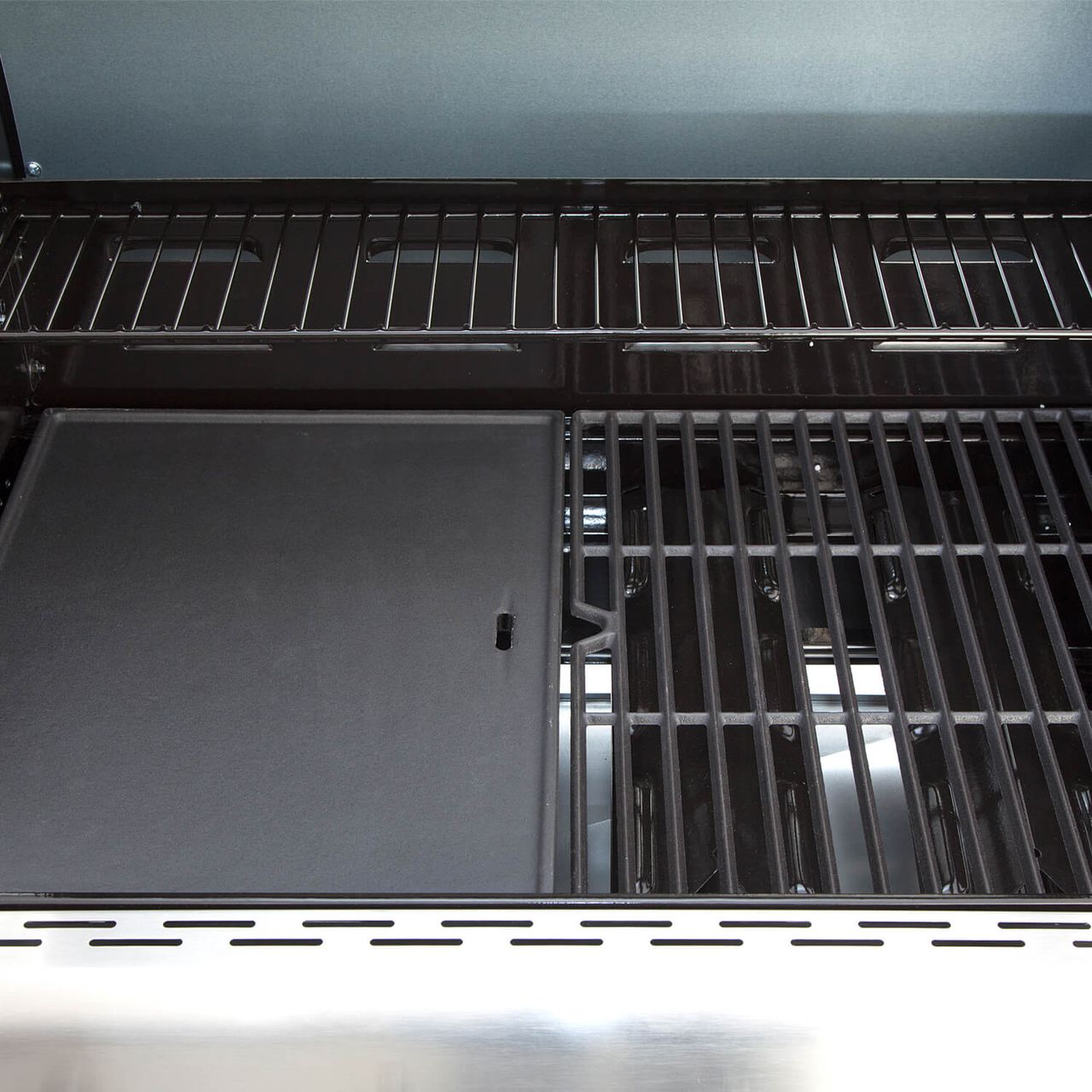 Allgrill FESTIVAL Edelstahl-schwarz Gasgrill 15,5 kW 4-flammig