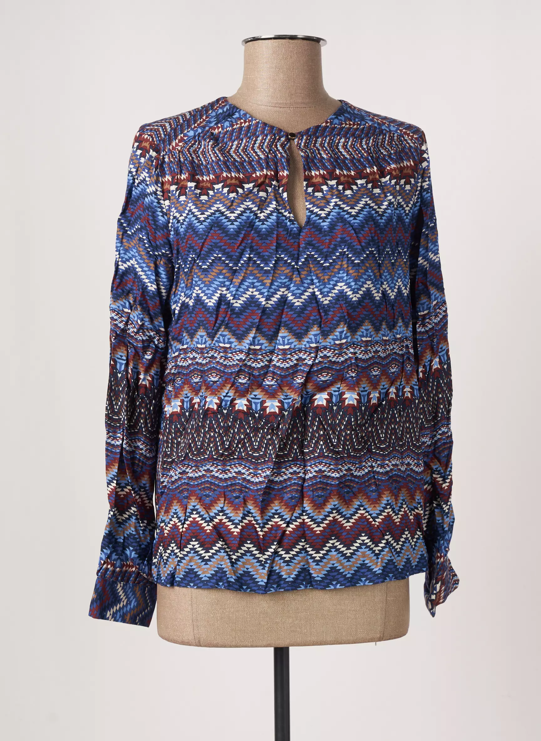 La Fee Maraboutee Blouses Femme couleur bleu