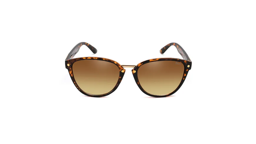 Caresse Brillenmode Sonnenbrille Kunststoff demibraun