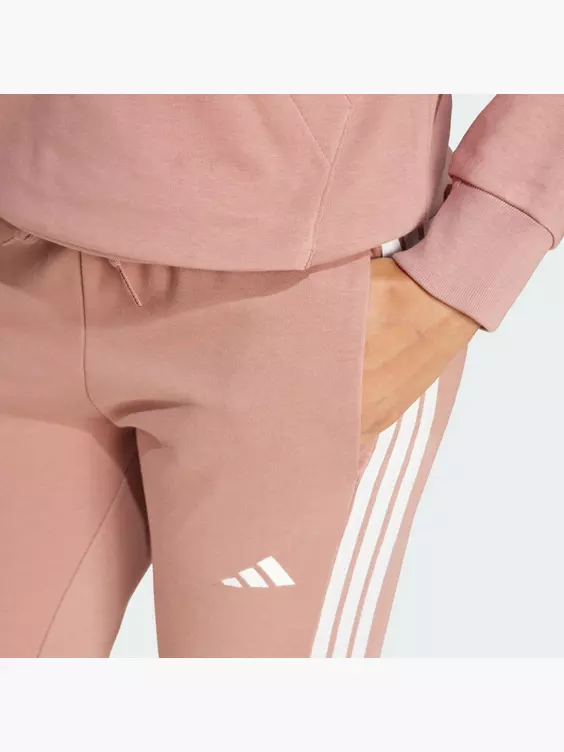 adidas Essentials 3-Streifen French Terry Cuffed Hose
