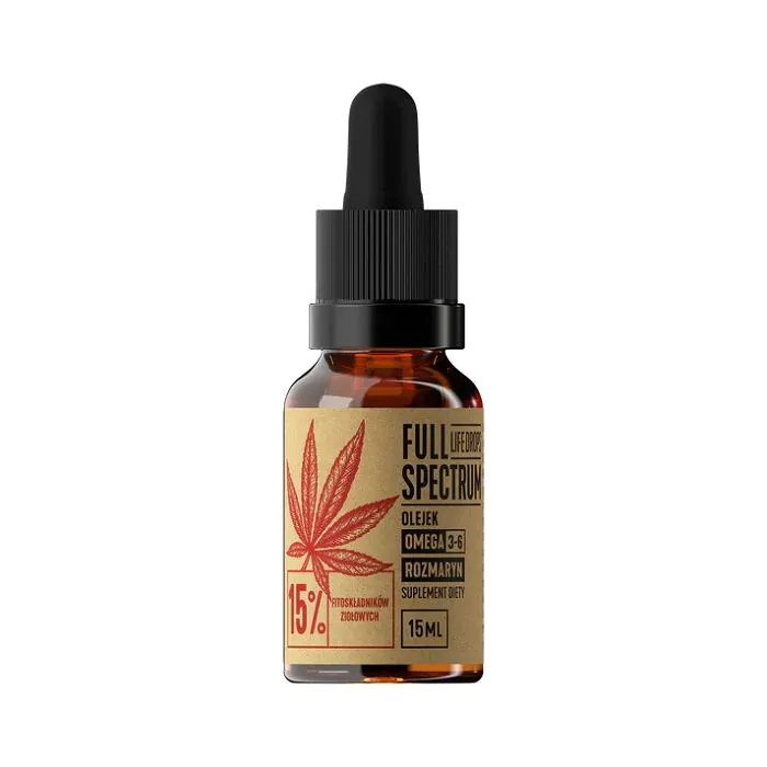 Fuldspektret CBD + CBDa hampolie 15% 15 ml