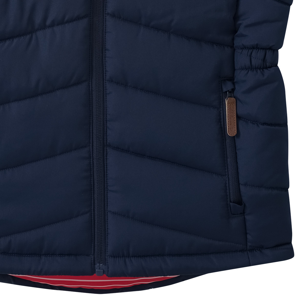 Mädchen Steppweste mit zwei Taschen