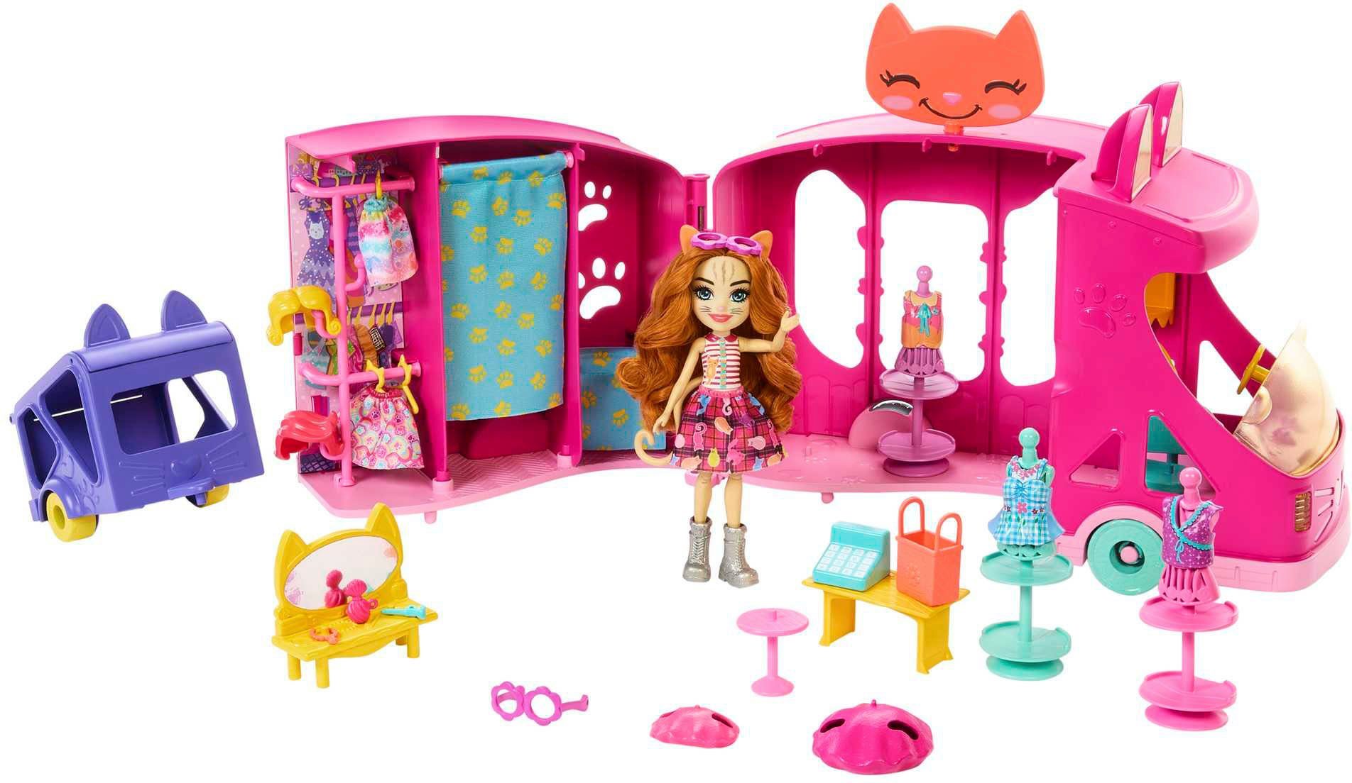 Enchantimals Puppen Fahrzeug Enchantimals Glam Party, Modewagen