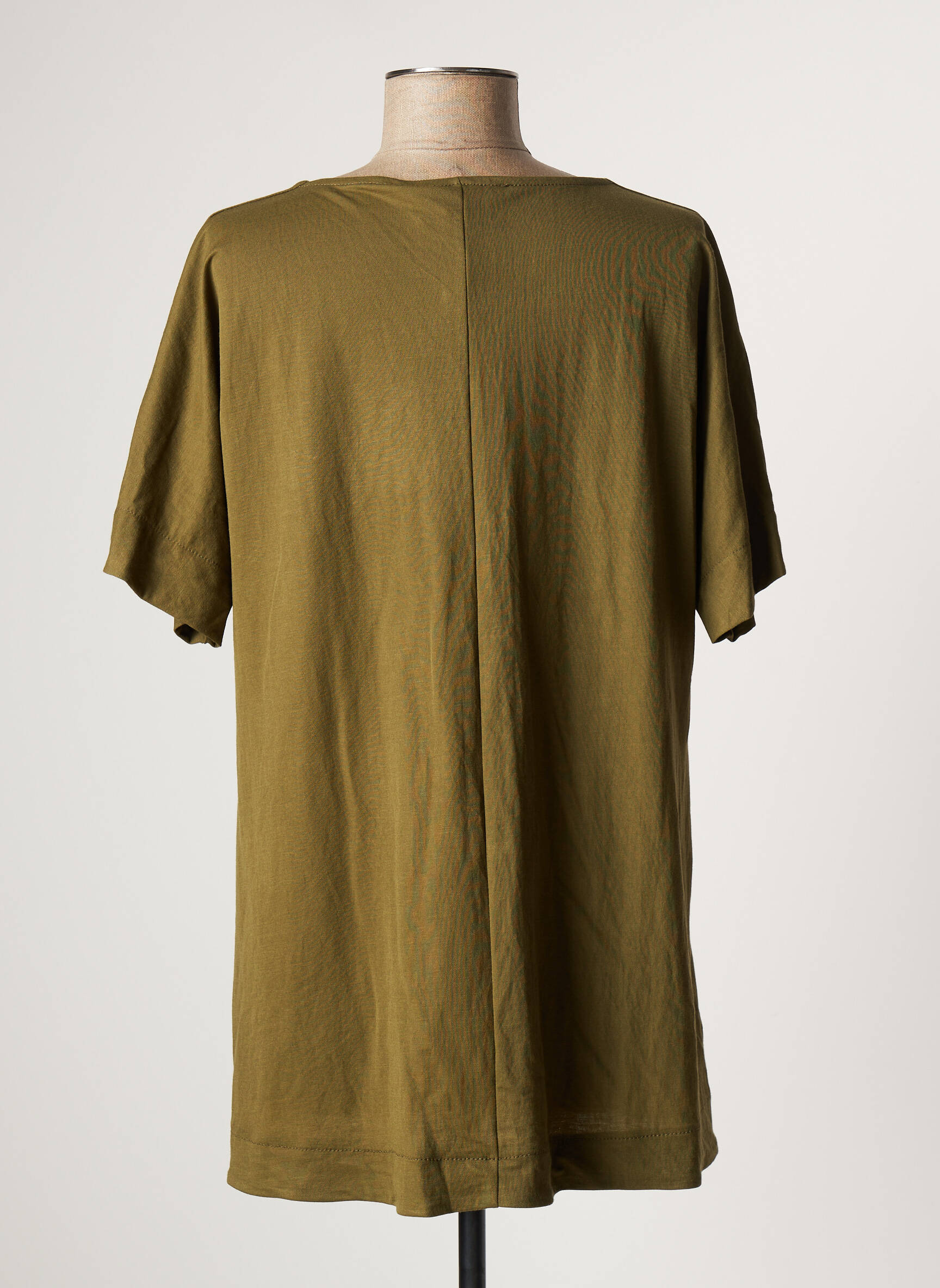 Franck Anna Tuniquemanchecourte Femme couleur vert