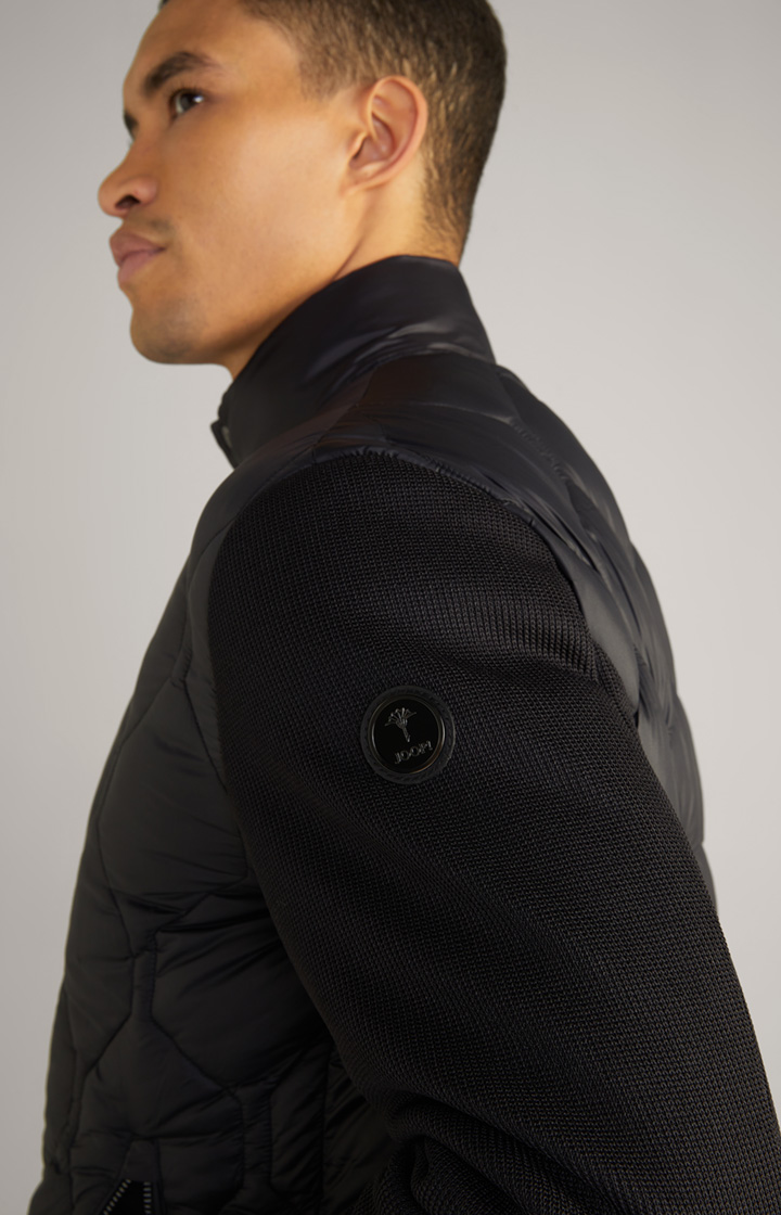 Steppjacke Ciscos in Schwarz