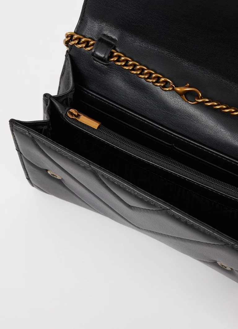 Kurt Geiger Kensington ādas soma plecu siksnai ar noņemamu plecu siksnu