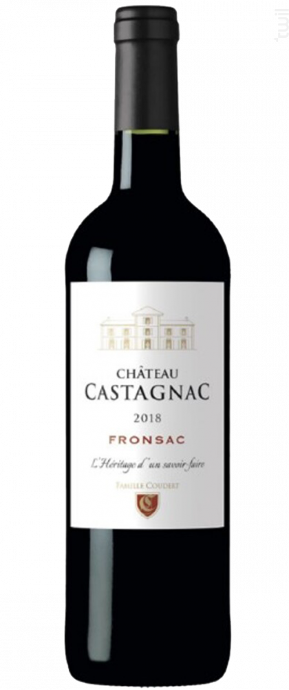 Château Castagnac - Fronsac Vignobles Coudert Vin Rouge●Fronsac 2019 75cl