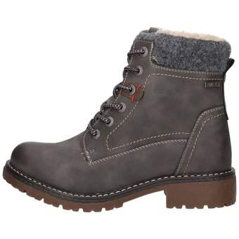 Puccetti Schnür Boots in grau