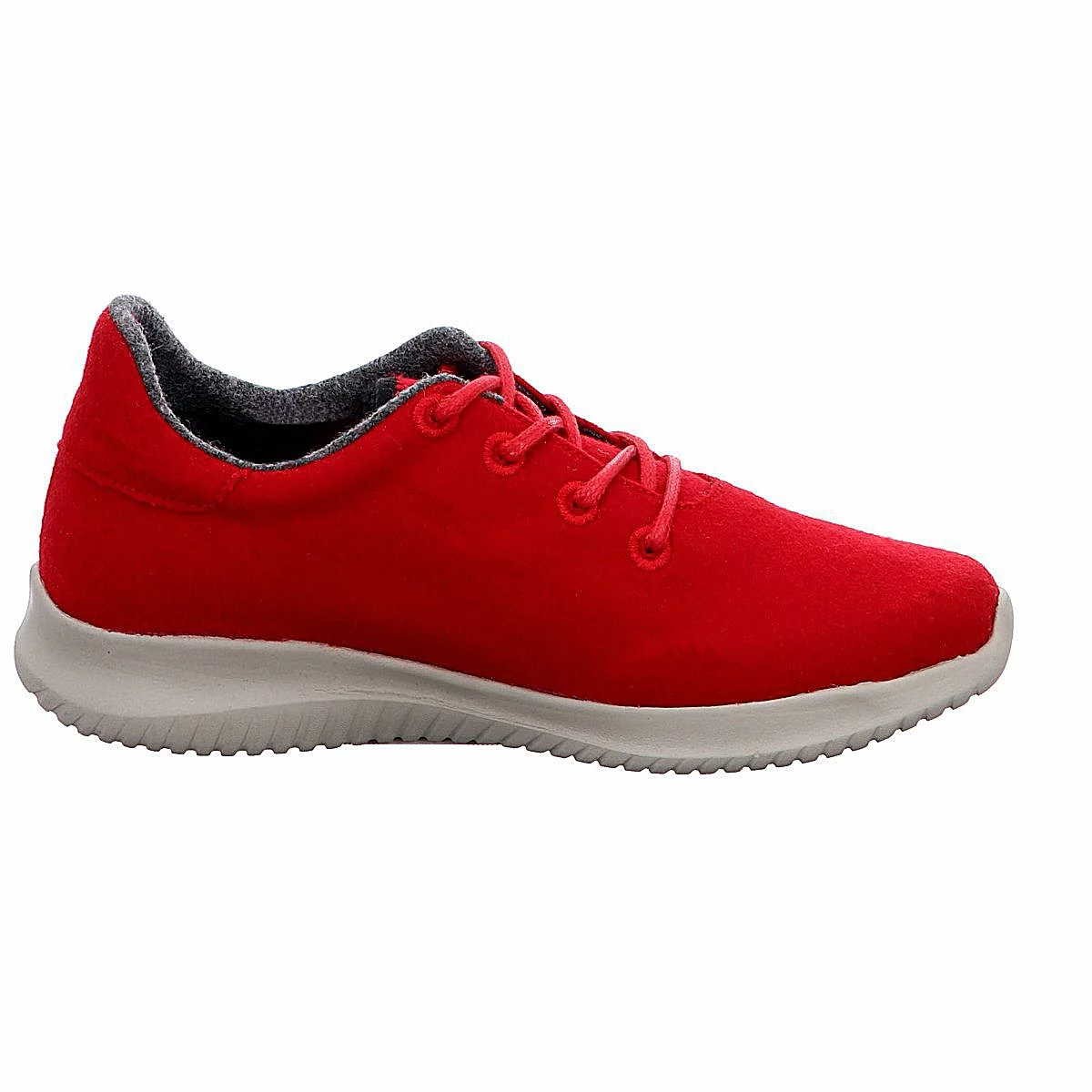 GEMINI Freizeit Schnürer rot Schnürhalbschuh, rot