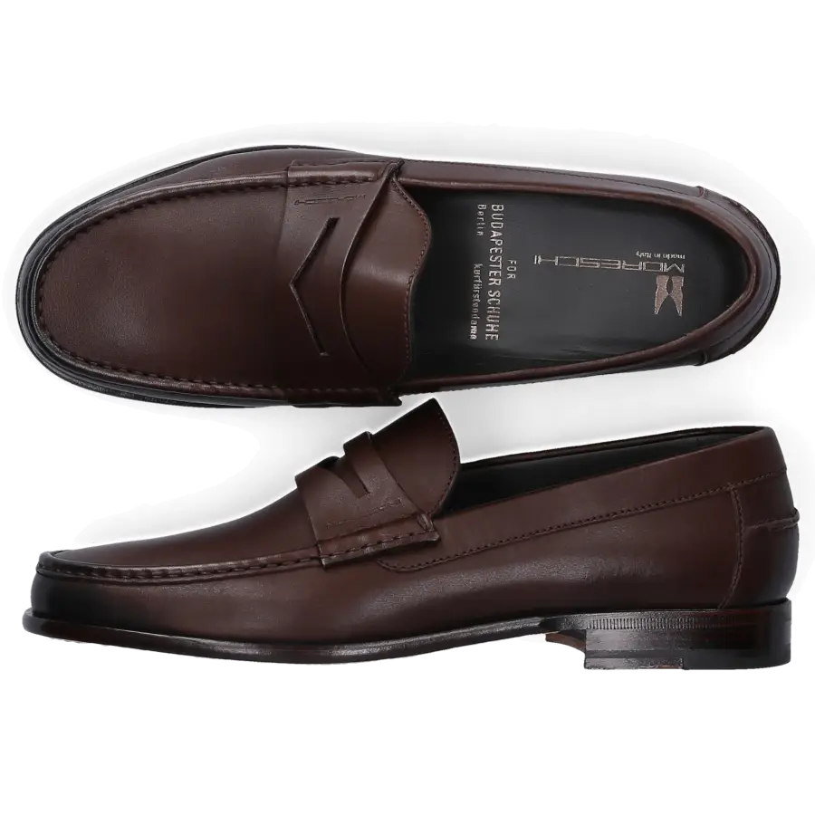 Moreschi - Loafer 043167 Kalbsleder - braun