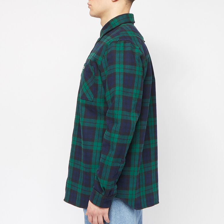 Lacoste Check Shirt green/blue