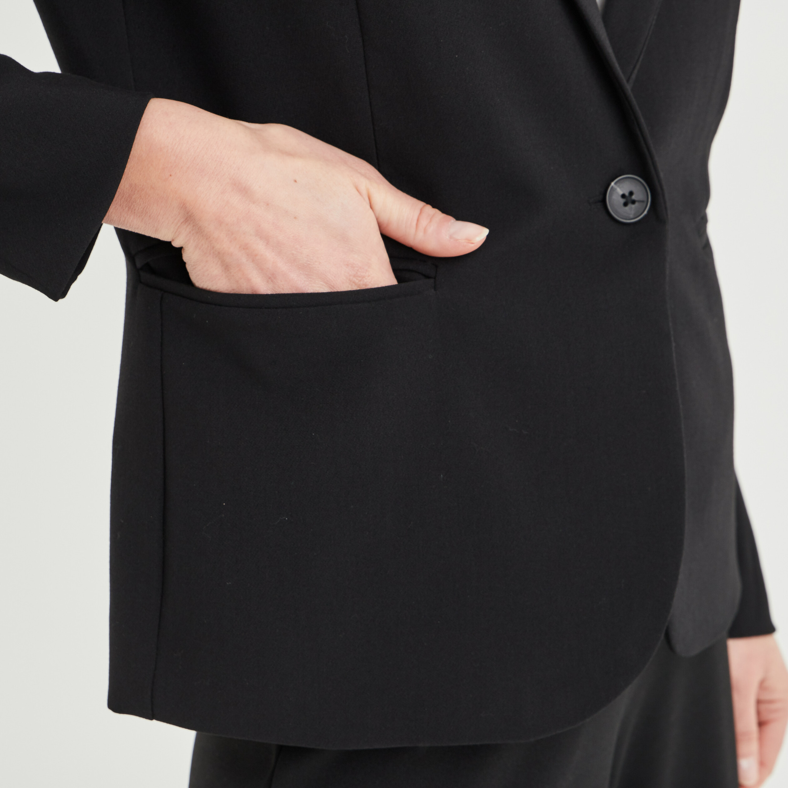 Veste blazer noir femme | La Halle
