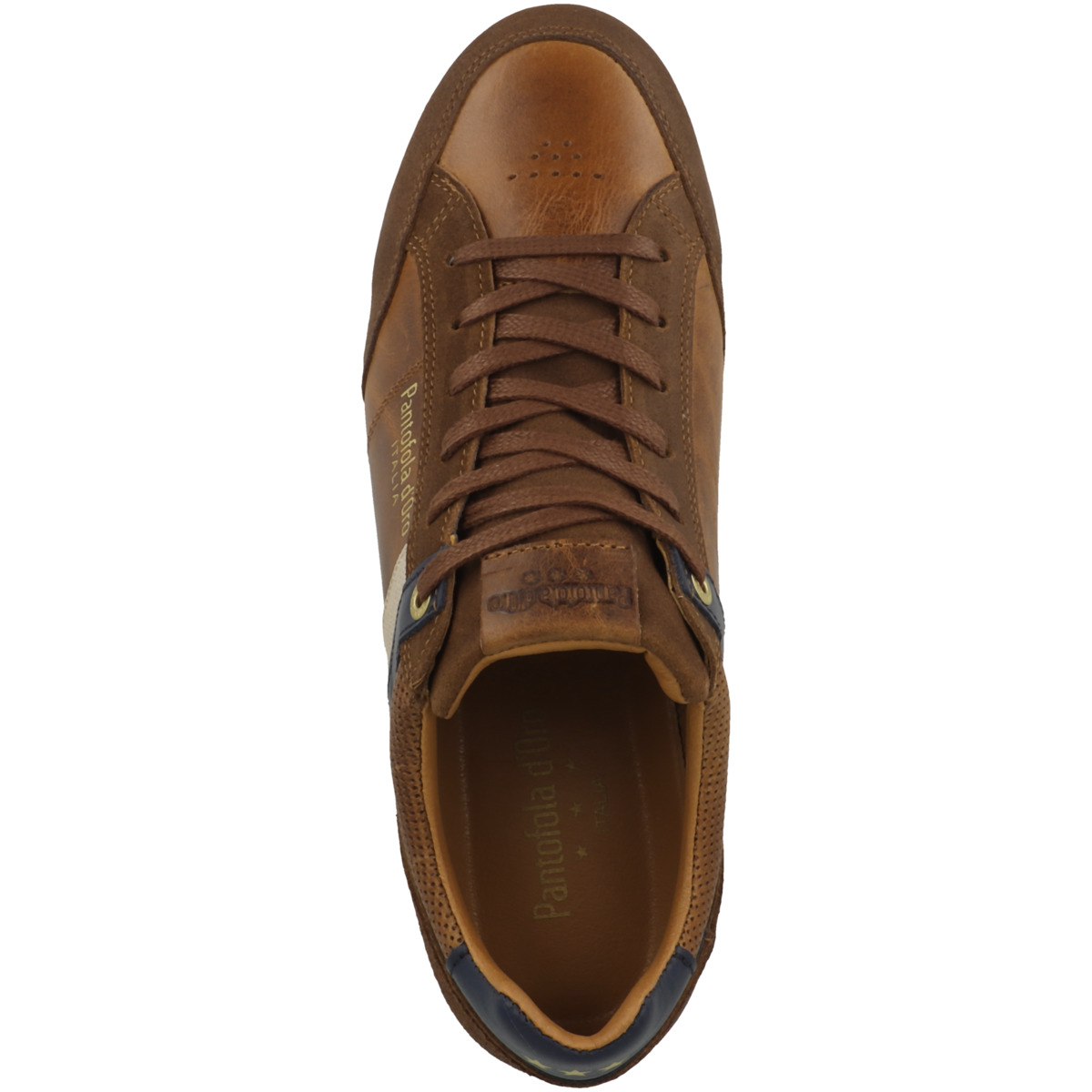 Pantofola d Oro Lucca Uomo Low Sneaker Low braun
