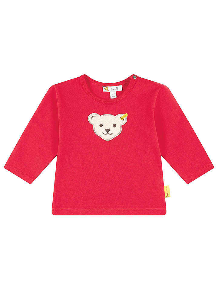 Steiff Longsleeve in Rot günstig kaufen 86